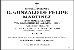 Gonzalo de Felipe Martínez